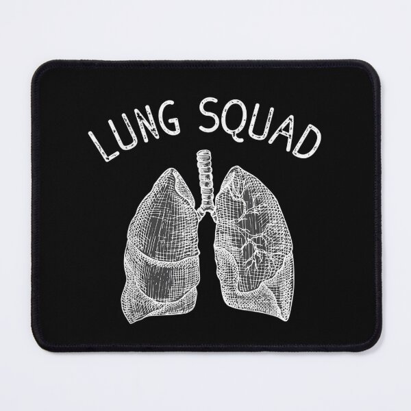 Respiratory Therapy Team Anatomy Lung Health Pulmonary RT  Mouse Pad