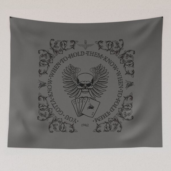 Item preview, Parachute Regiment- gambling design, you gotta know when to hold them designed and sold by PinnockDesigns.