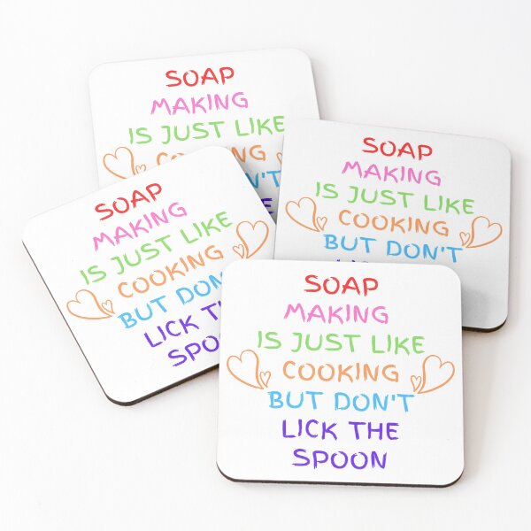 Item preview, Soap Making Is Just Like Cooking but Don't Lick the Spoon funny T-shirt men gift women gift designed and sold by InnovantDesigns.