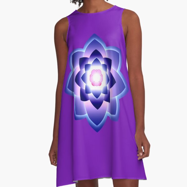 Starlight Mandala Series 4 A-Line Dress