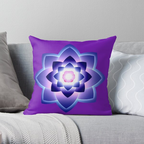 Starlight Mandala Series 4 Throw Pillow