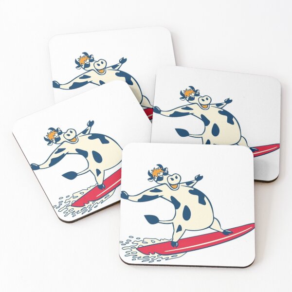 Item preview, surfing cow designed and sold by Razzarts.
