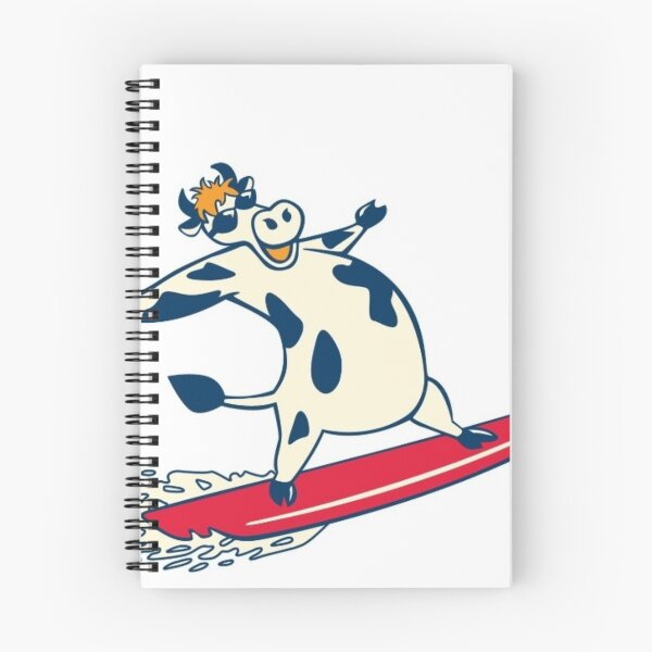 Item preview, surfing cow designed and sold by Razzarts.