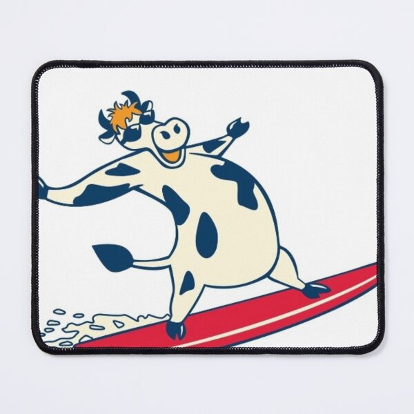 Item preview, surfing cow designed and sold by Razzarts.