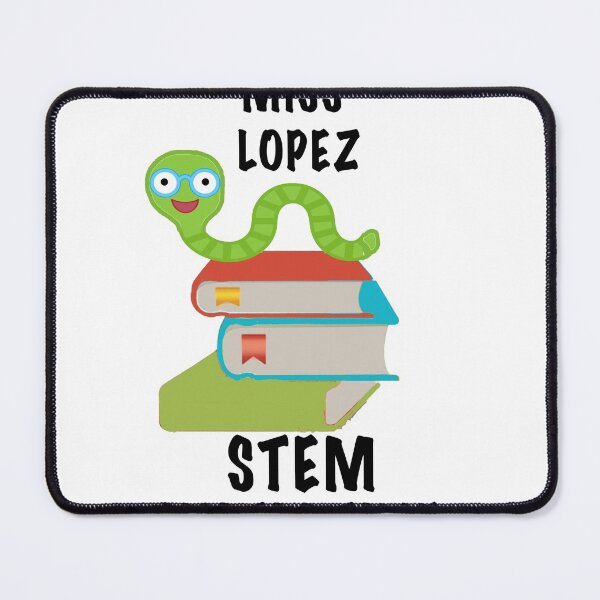 Item preview, Miss Lopez STEM Initiative Sticker designed and sold by BCFlamingo.