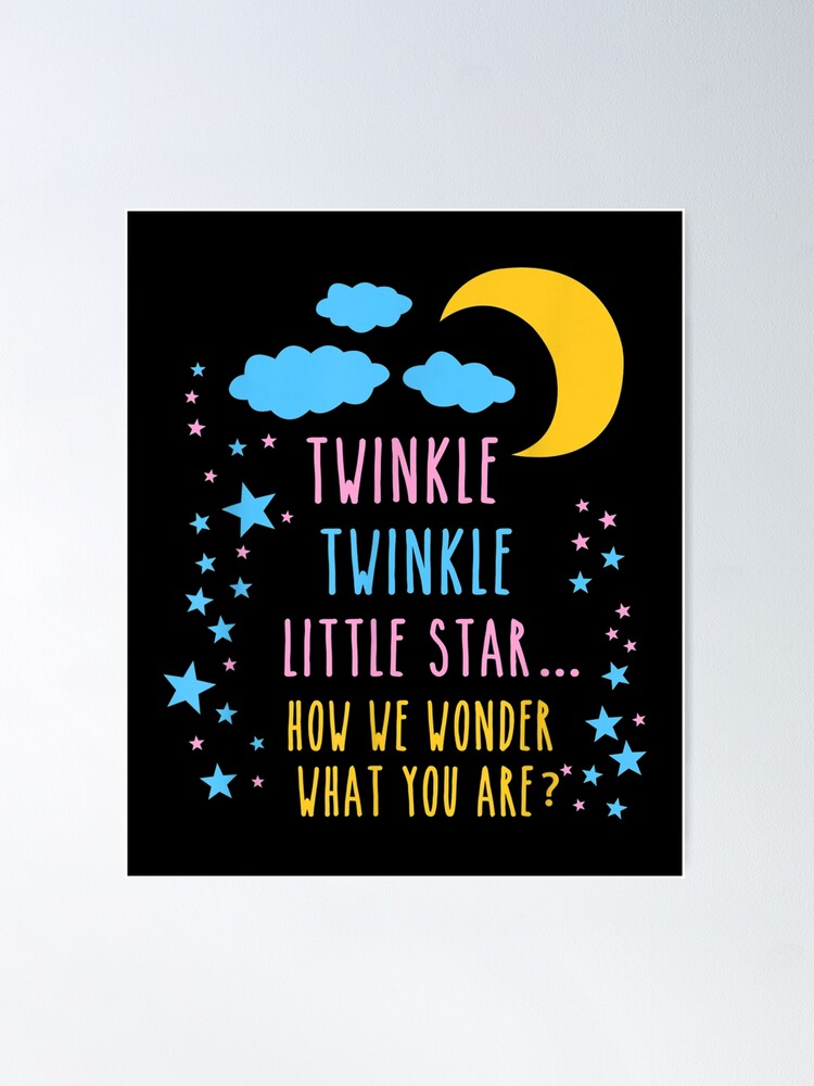 Twinkle Twinkle Little Star Rhyme Posters - Top Teacher