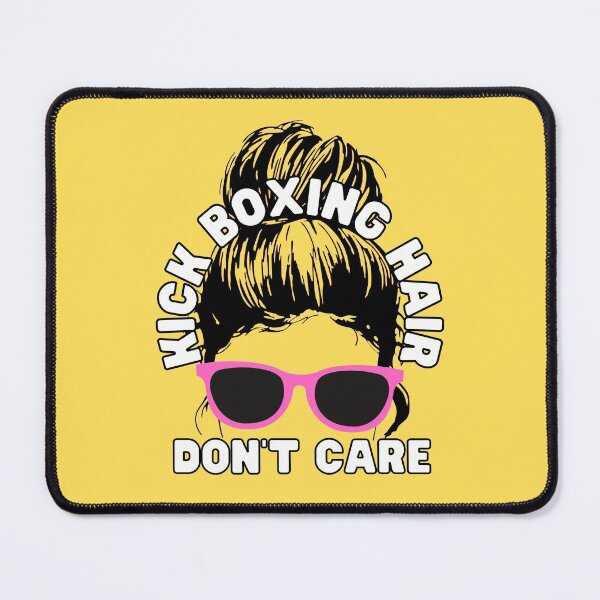 Item preview, Kick Boxing Hair Don't Care, Kick Boxing Girl designed and sold by Polishthestone.