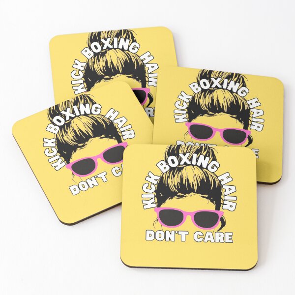 Item preview, Kick Boxing Hair Don't Care, Kick Boxing Girl designed and sold by Polishthestone.