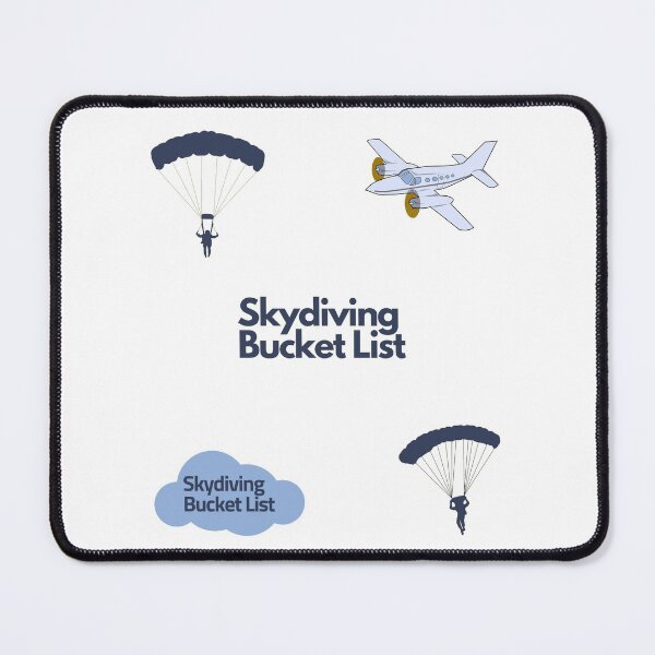 Item preview, Skydiving Bucket List | Skydiving Bucket List lover designed and sold by ExpertSayeed.