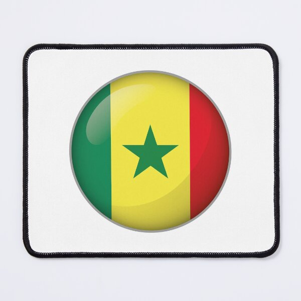 Item preview, Icon representing button Senegal flag. Ideal for catalogs of institutional materials and geography designed and sold by LucianoCosmo.
