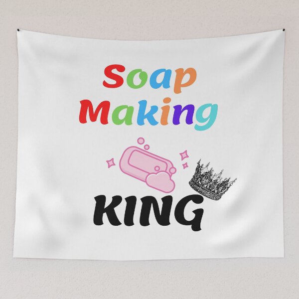 Item preview, Soap Making King funny T-shirt men gift women gift designed and sold by InnovantDesigns.