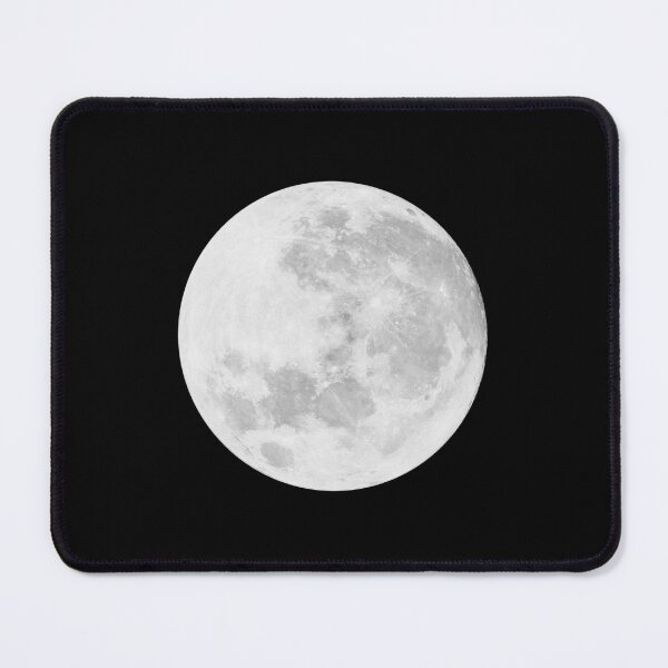 Item preview, White whiteness full moon lunar night designed and sold by HappywithBest.