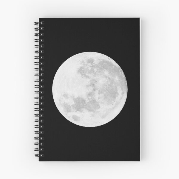 Item preview, White whiteness full moon lunar night designed and sold by HappywithBest.