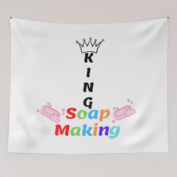 Item preview, Soap Making King funny T-shirt men gift women gift designed and sold by InnovantDesigns.