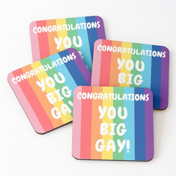 Item preview, Congratulations You Big Gay! designed and sold by queertees4all.