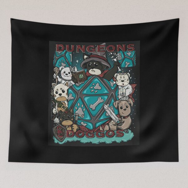Item preview, Dungeons and Doggos designed and sold by shopGaffsfa.