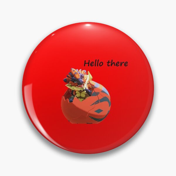 Item preview, Monster Hunter hello there meme designed and sold by TugaMerch.