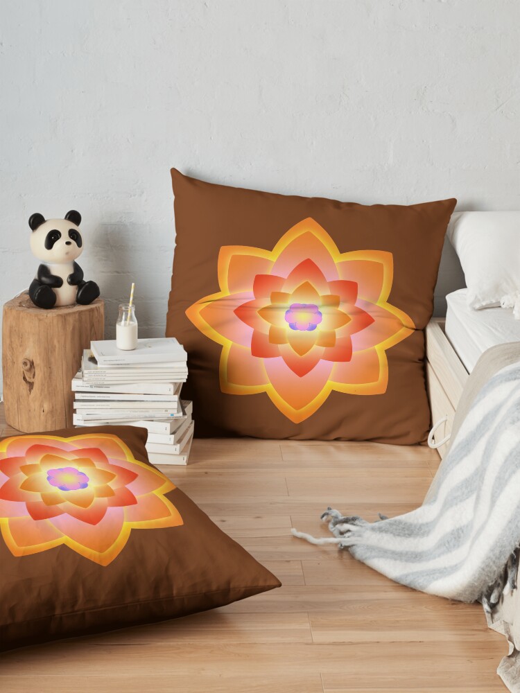 Alternate view of Starlight Mandala Series 3 Floor Pillow