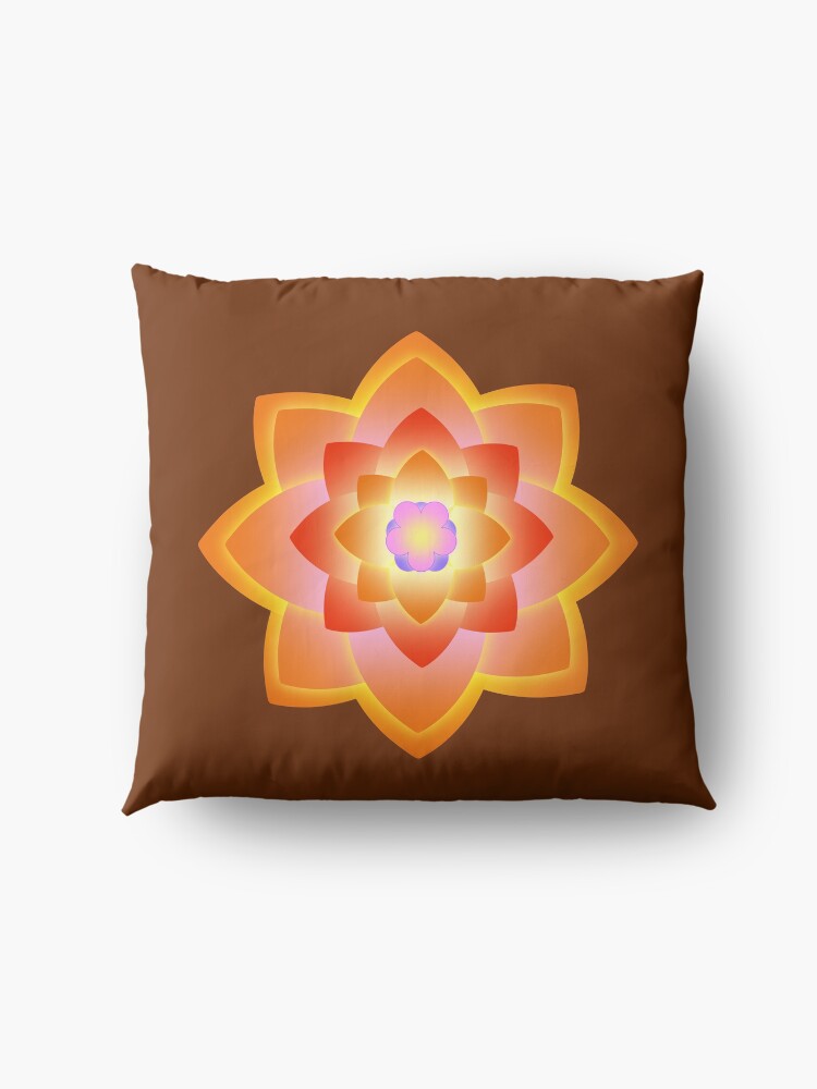 Alternate view of Starlight Mandala Series 3 Floor Pillow