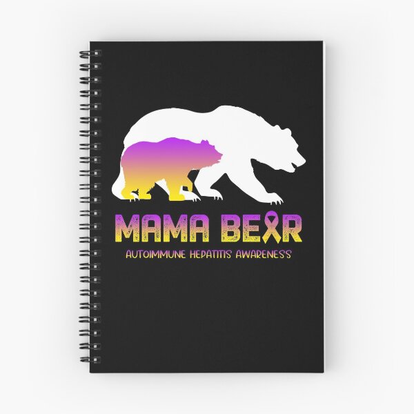 Item preview, Autoimmune Hepatitis Awareness Mama Bear Support Autoimmune Hepatitis designed and sold by Victormoratalla.