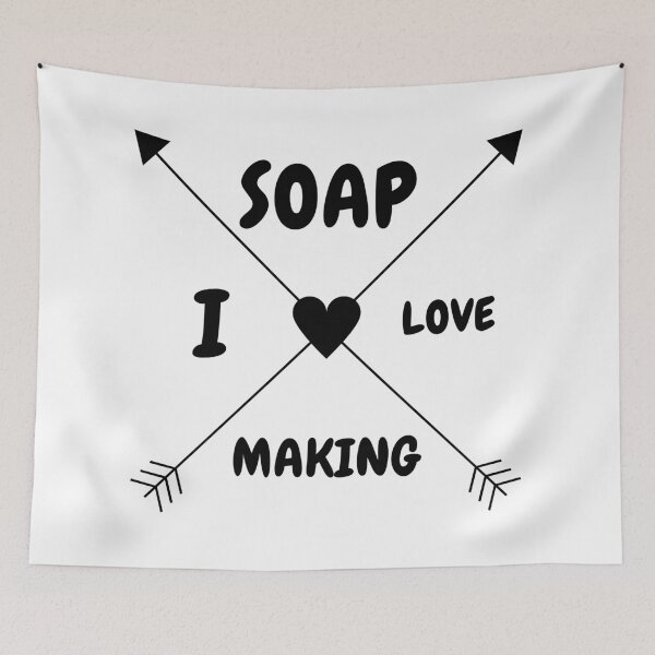 Item preview, I love Soap making funny T-shirt men gift women gift designed and sold by InnovantDesigns.