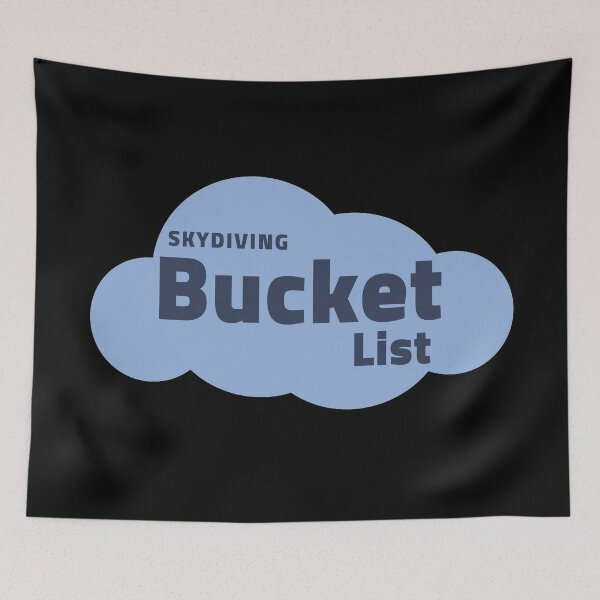 Item preview,  Skydiving Bucket List | Skydiving Bucket List lover designed and sold by ExpertSayeed.