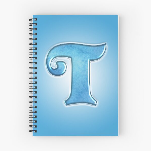 Item preview, Blue Letter T Monogram designed and sold by KeeganCreations.