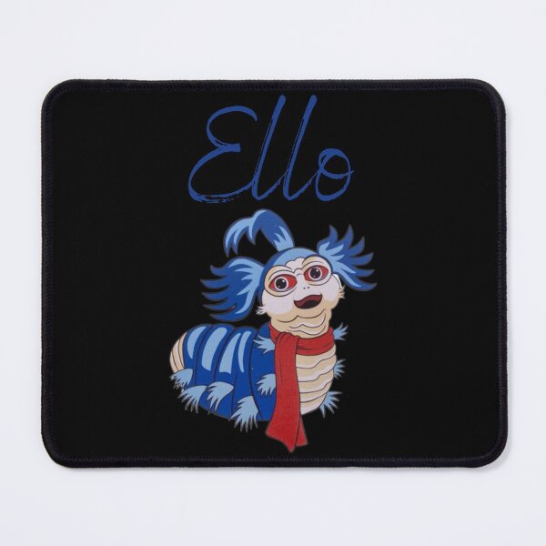 Item preview, Ello from the labyrinth worm in blue & Black designed and sold by comfortcare.