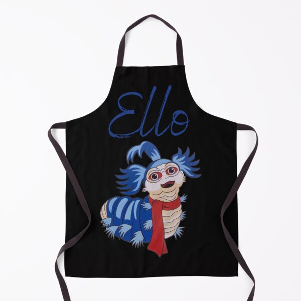 Item preview, Ello from the labyrinth worm in blue & Black designed and sold by comfortcare.