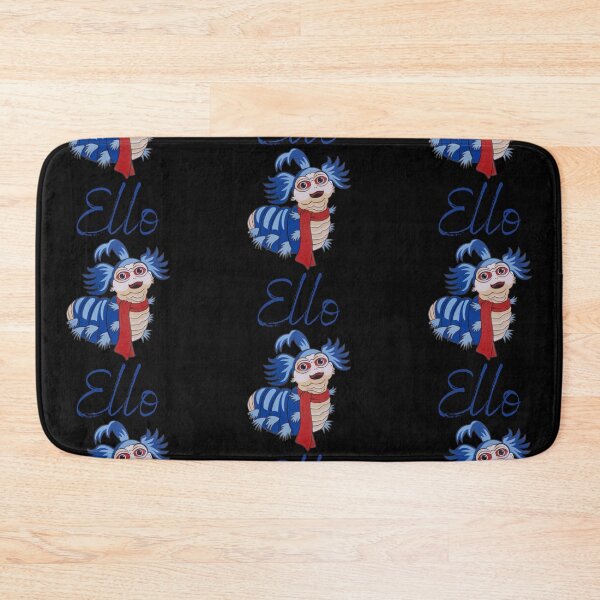 Item preview, Ello from the labyrinth worm in blue & Black designed and sold by comfortcare.