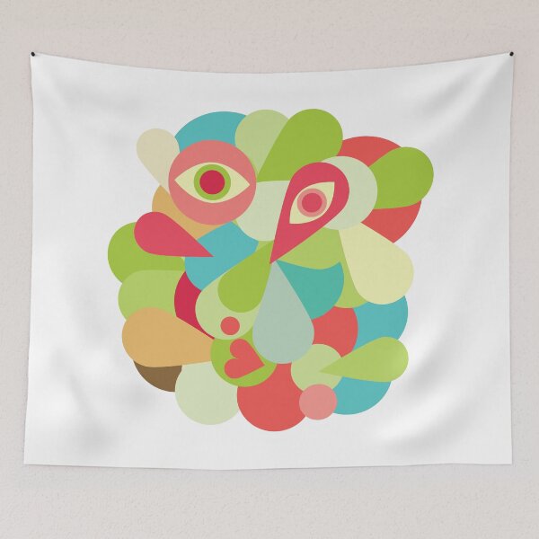 Item preview, Face Cubism 9 designed and sold by papererwin.