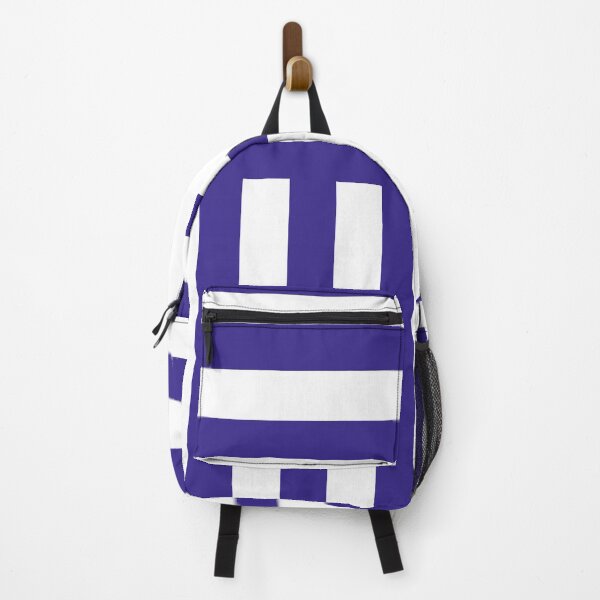 Item preview, Classic navy and white geometric pattern designed and sold by Designforoz.