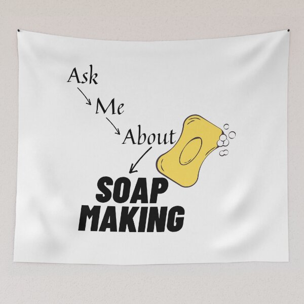 Item preview, Ask Me About Soap Making funny T-shirt men gift women gift designed and sold by InnovantDesigns.