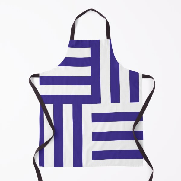 Item preview, Classic navy and white geometric pattern designed and sold by Designforoz.