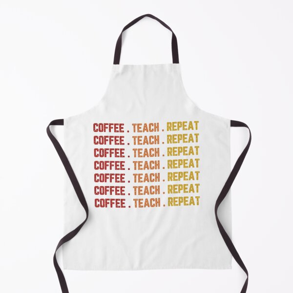 Item preview, Coffee Teach Sleep Repeat Teacher Vintage Gifts SK designed and sold by andregiftshopzz.
