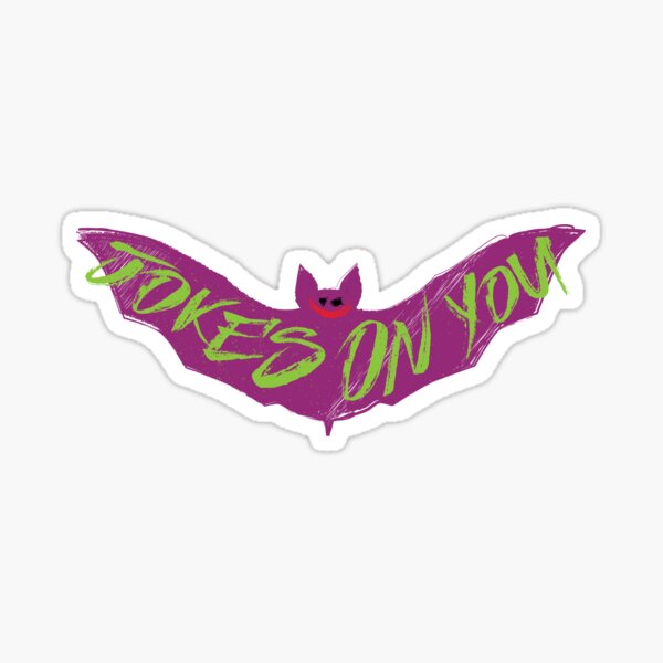 The Joking Bat Sticker