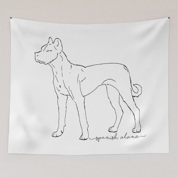 Item preview, Spanish Alano sketch designed and sold by paulrommer.