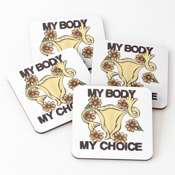 Item preview, My Body My Choice Pro-choice middle finger uterus florals Tank Top designed and sold by DieterShop.