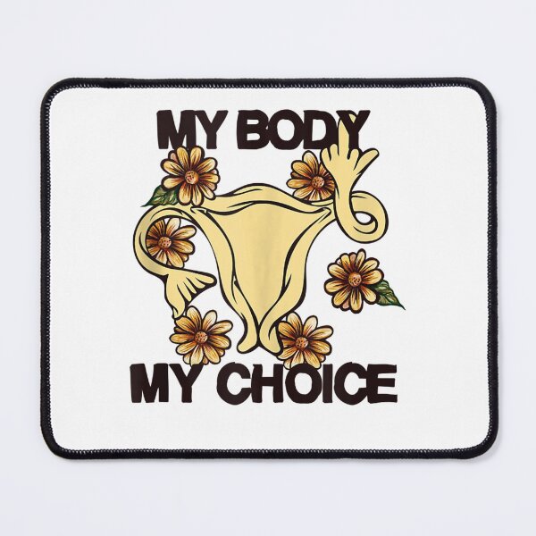Item preview, My Body My Choice Pro-choice middle finger uterus florals Tank Top designed and sold by DieterShop.