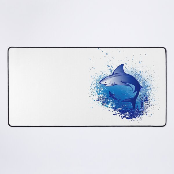 Item preview, Emerges white shark ( Watercolor ) designed and sold by Blackmoon9.