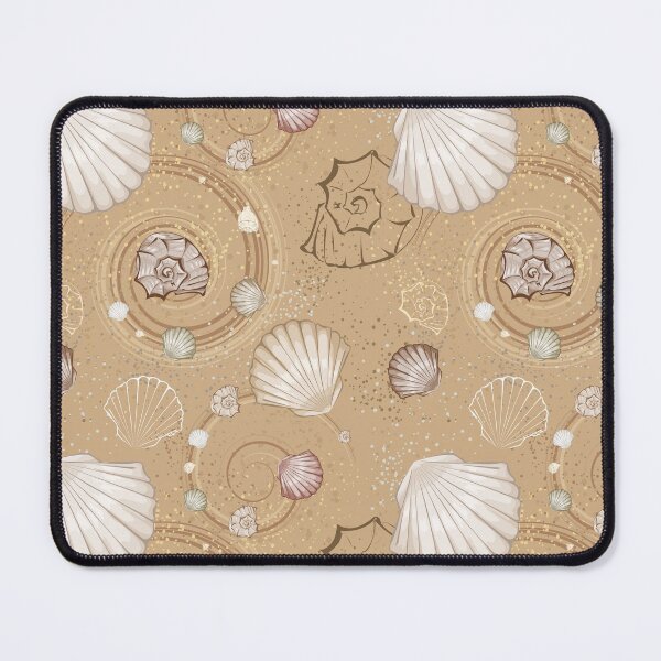 Item preview, Seamless Pattern of Seashells designed and sold by Blackmoon9.