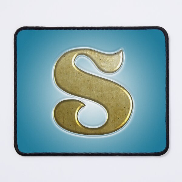 Item preview, Gold Letter S Monogram designed and sold by KeeganCreations.
