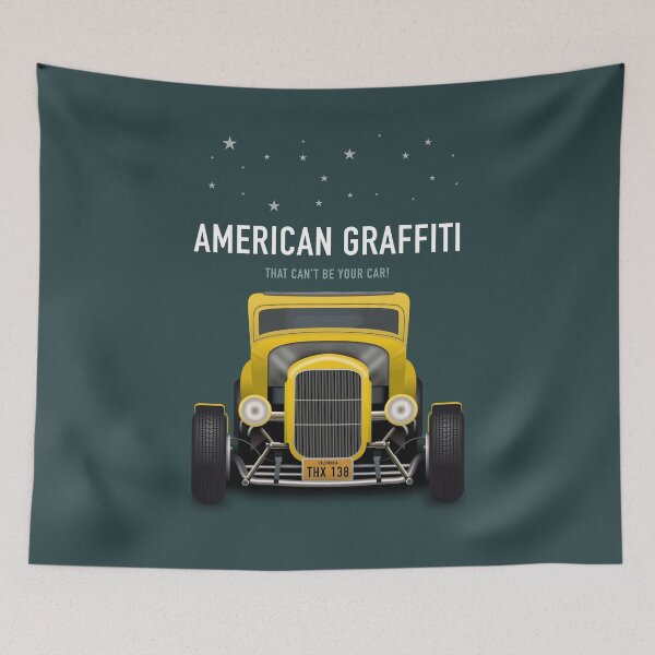 Item preview, American Graffiti - Alternative Movie Poster designed and sold by MoviePosterBoy.