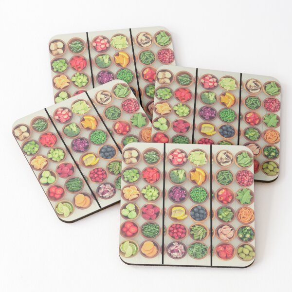 Item preview, Colourful Fruit and Vegetables designed and sold by SayItWithYours.