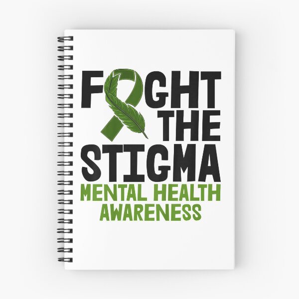 Item preview, Fight The Stigma Green Ribbon s Mental Health Awareness  designed and sold by GarrickShop.