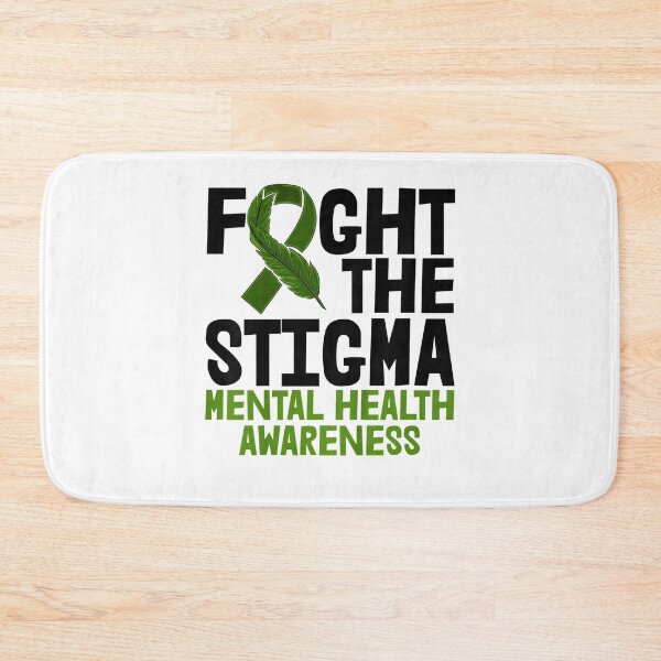 Item preview, Fight The Stigma Green Ribbon s Mental Health Awareness  designed and sold by GarrickShop.