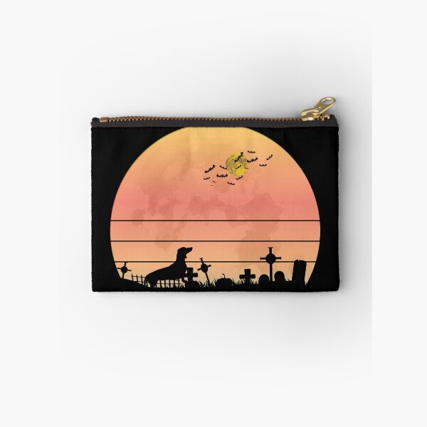 Item preview, Dachshund And Moon Halloween designed and sold by H2O-Shop.