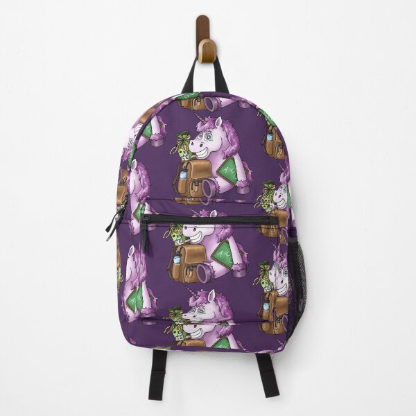 Item preview, Unicorn with satchel and school cone designed and sold by ARTemyzz.