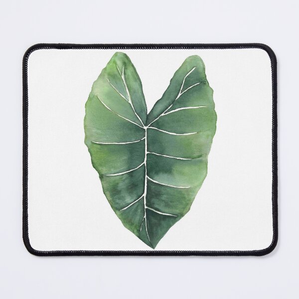 Item preview, Tropical Alocasia Leaf Watercolor designed and sold by RubatoArts.