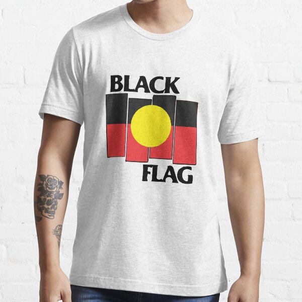 black flag aboriginal shirt